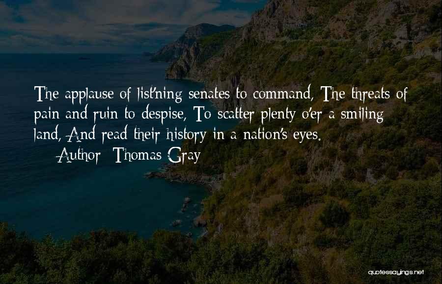 Command Quotes By Thomas Gray