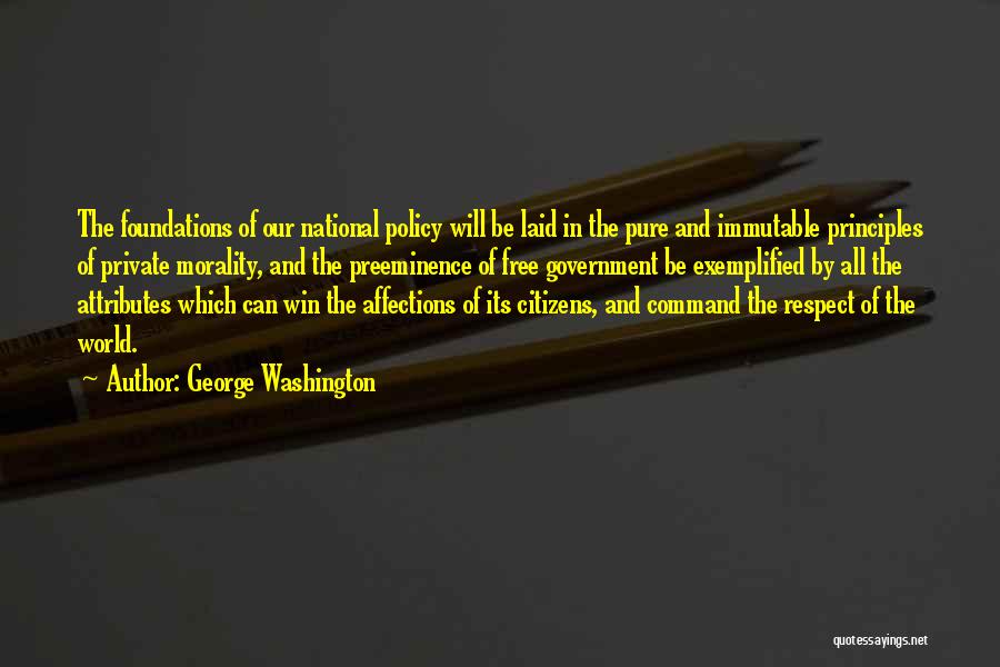 Command Respect Quotes By George Washington