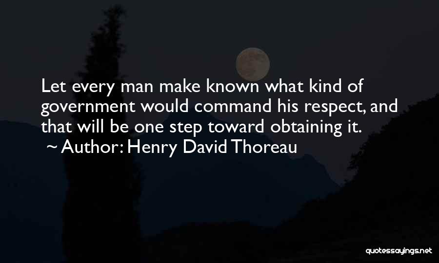 Command Respect Quotes By Henry David Thoreau