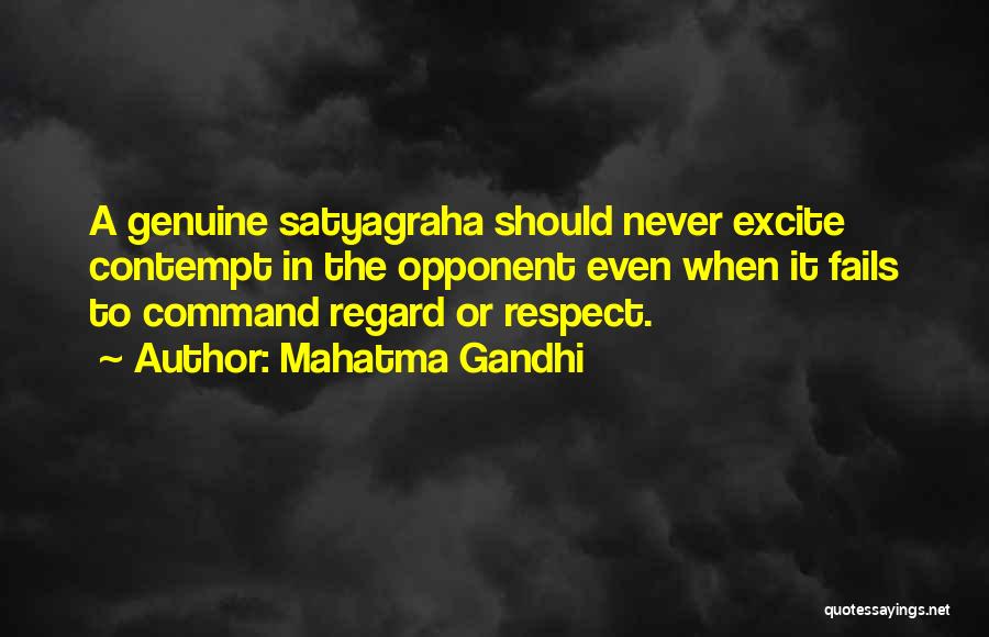 Command Respect Quotes By Mahatma Gandhi