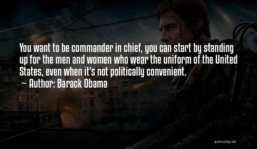 Commander In Chief Quotes By Barack Obama