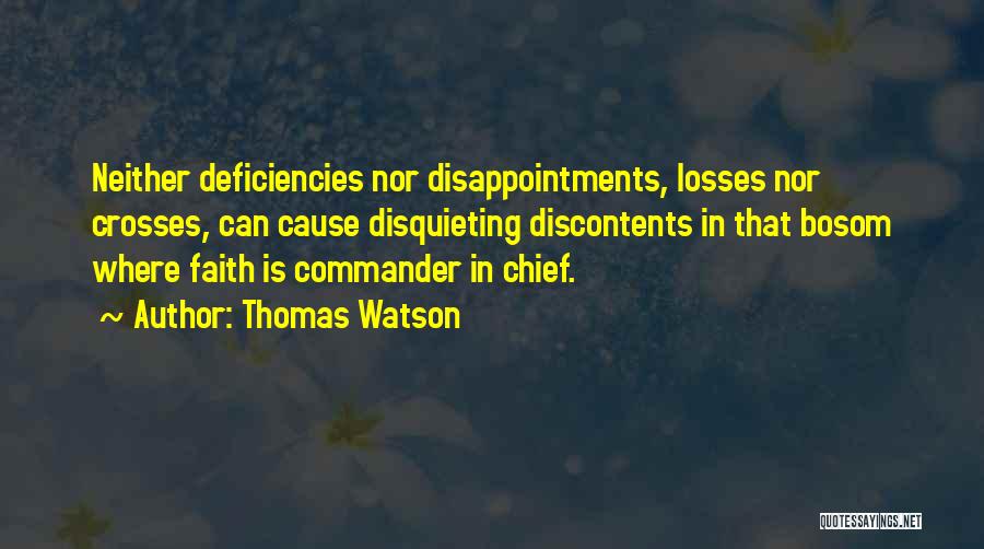 Commander In Chief Quotes By Thomas Watson