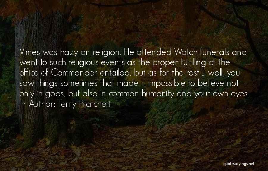 Commander Sam Vimes Quotes By Terry Pratchett