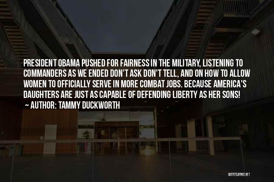 Commanders Quotes By Tammy Duckworth