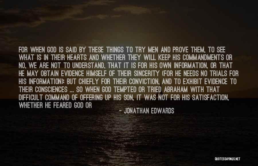 Commandments Quotes By Jonathan Edwards