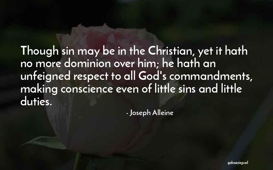 Commandments Quotes By Joseph Alleine