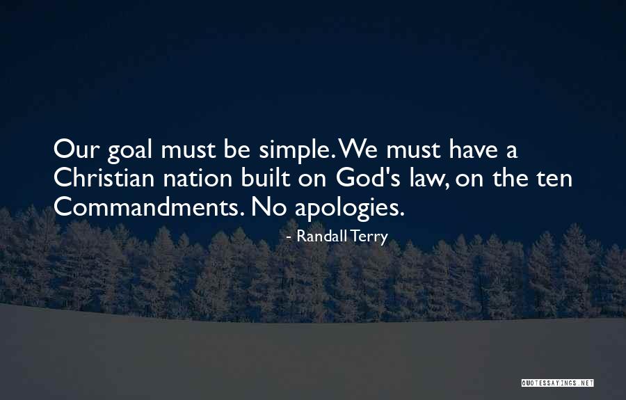 Commandments Quotes By Randall Terry