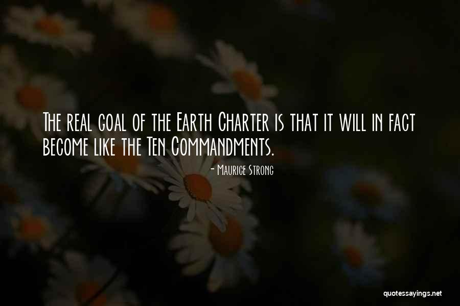 Commandments The Quotes By Maurice Strong Commandments The Quotes By Maurice Strong