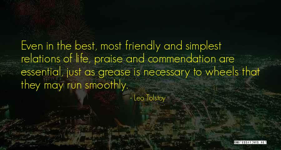 Commendation Quotes By Leo Tolstoy Commendation Quotes By Leo Tolstoy