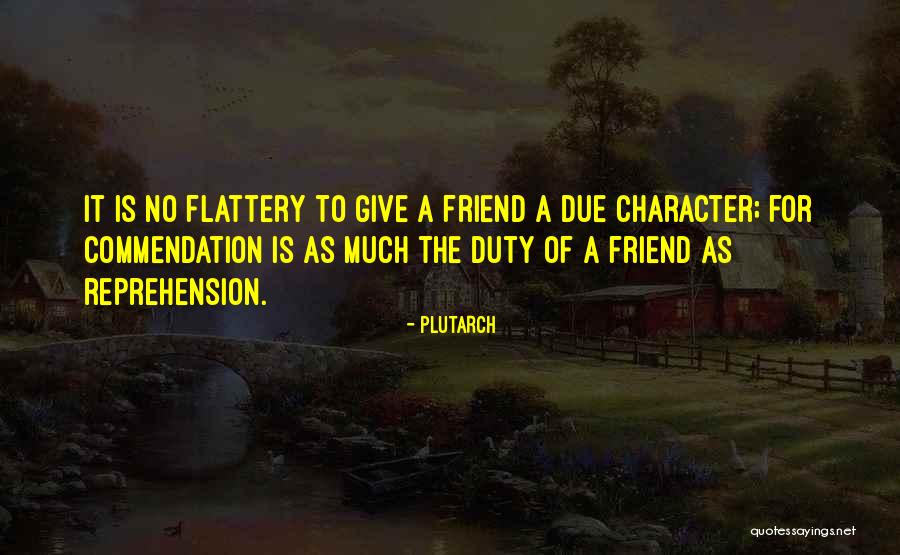 Commendation Quotes By Plutarch Commendation Quotes By Plutarch