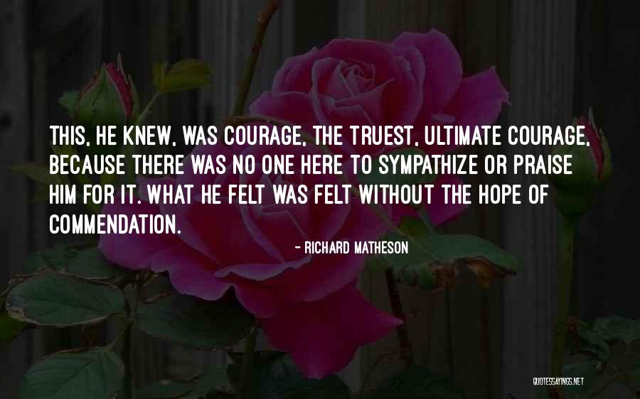 Commendation Quotes By Richard Matheson Commendation Quotes By Richard Matheson