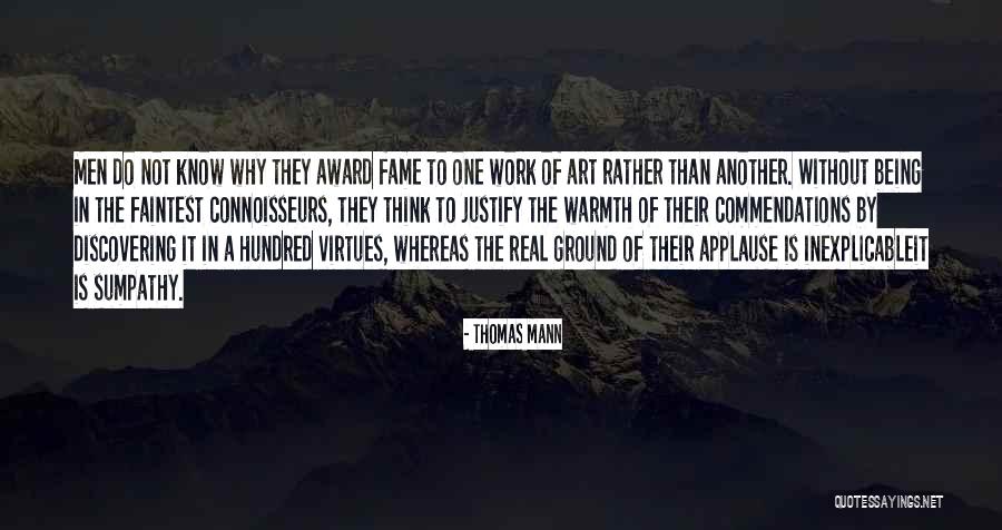 Commendations Quotes By Thomas Mann Commendations Quotes By Thomas Mann