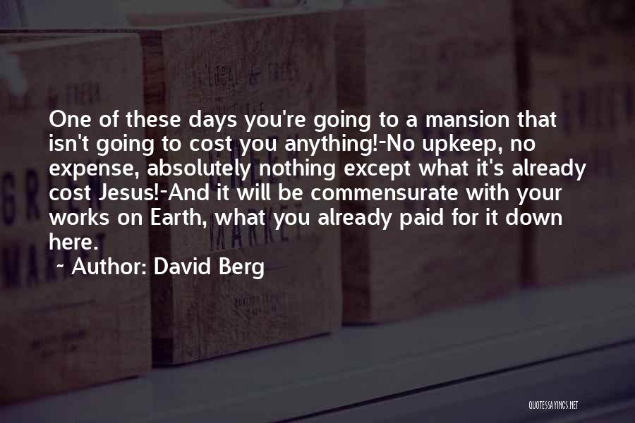 Commensurate Quotes By David Berg