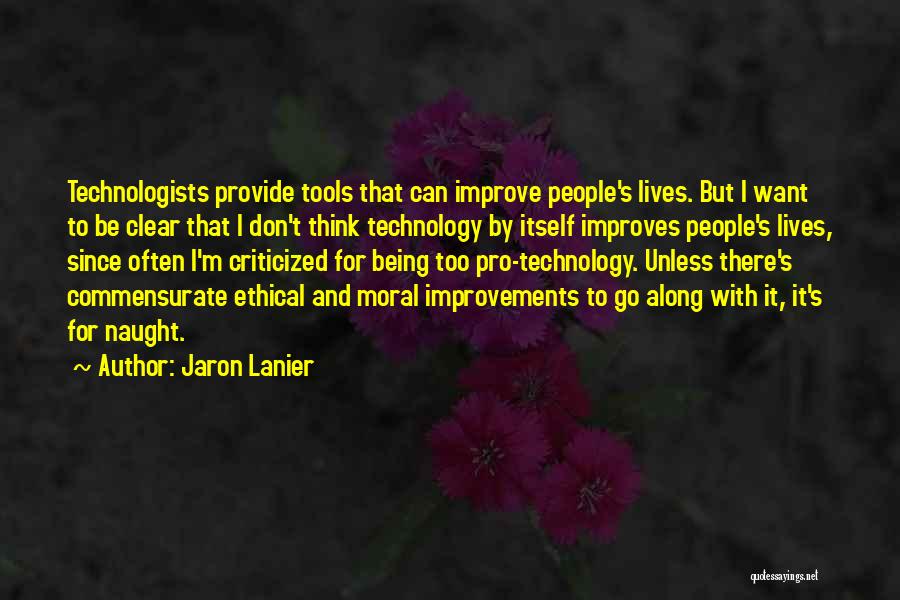 Commensurate Quotes By Jaron Lanier