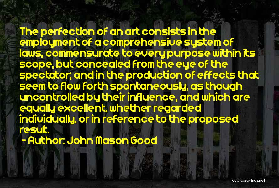 Commensurate Quotes By John Mason Good