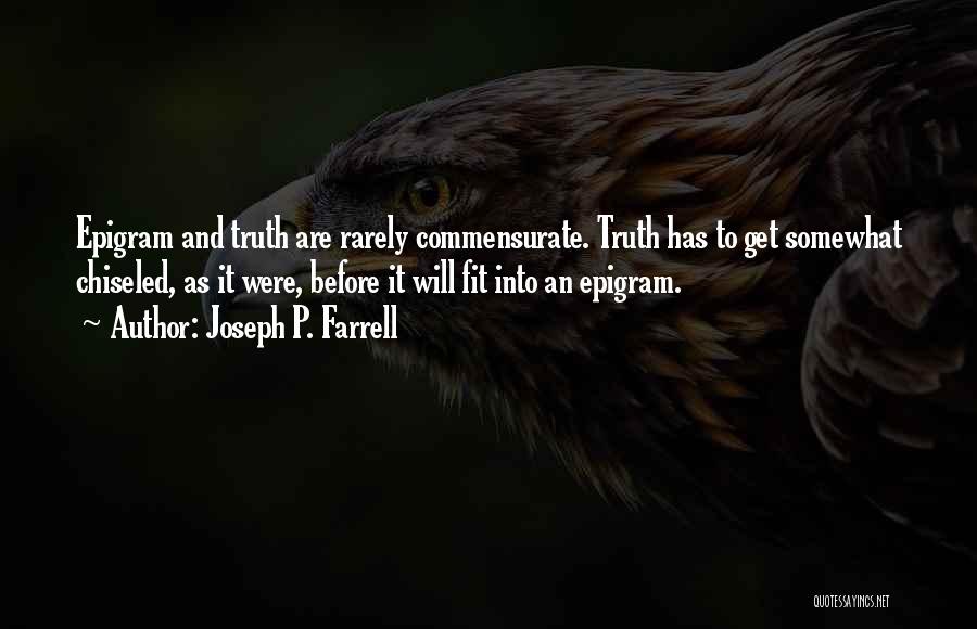 Commensurate Quotes By Joseph P. Farrell