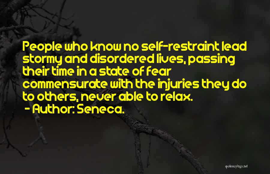 Commensurate Quotes By Seneca.