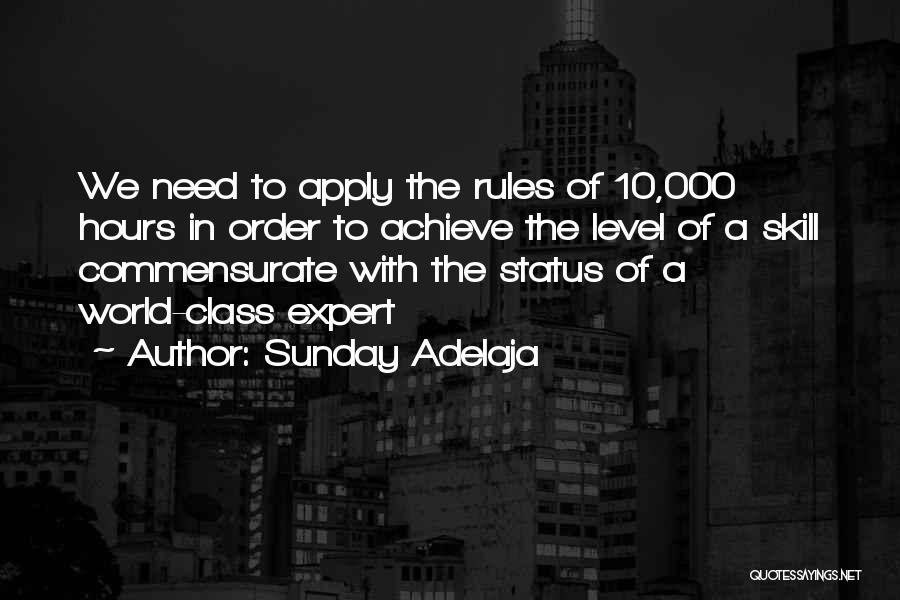 Commensurate Quotes By Sunday Adelaja