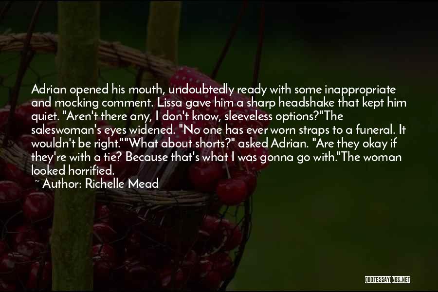 Comment Quotes By Richelle Mead