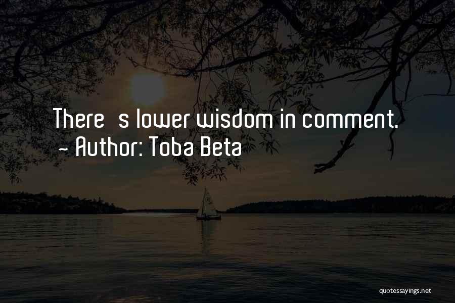 Comment Quotes By Toba Beta