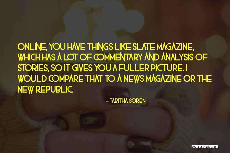 Commentary Magazine Quotes By Tabitha Soren Commentary Magazine Quotes By Tabitha Soren