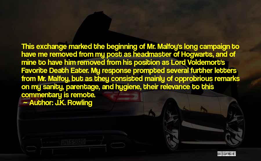 Commentary Quotes By J.K. Rowling