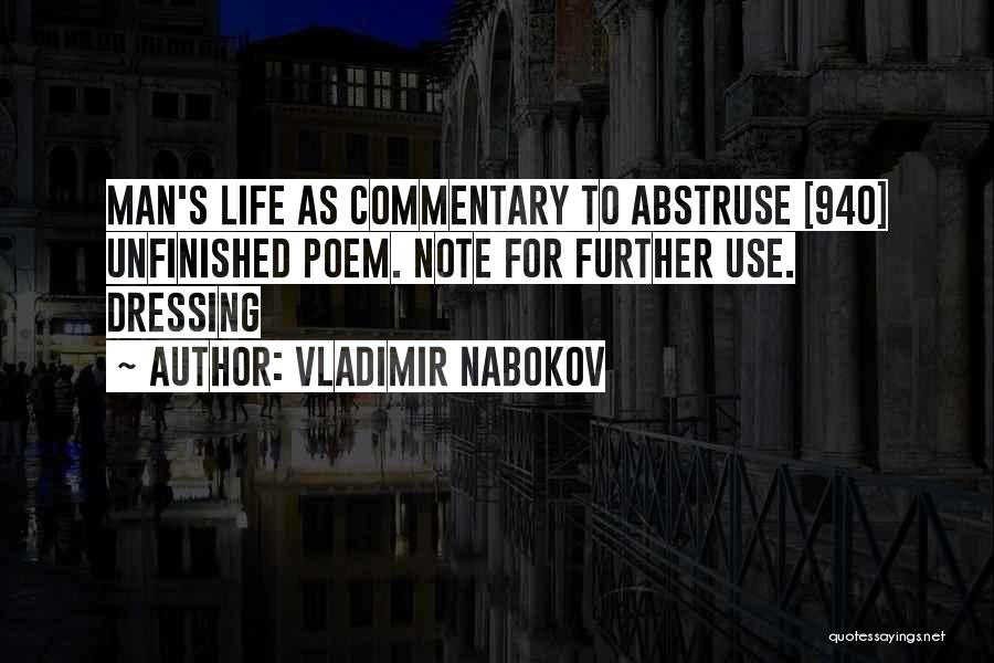 Commentary Quotes By Vladimir Nabokov