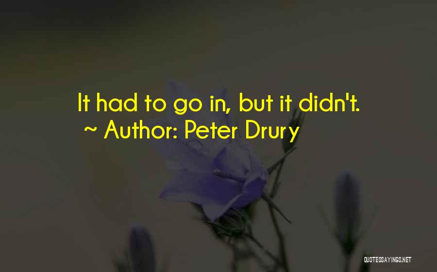 Commentators Quotes By Peter Drury