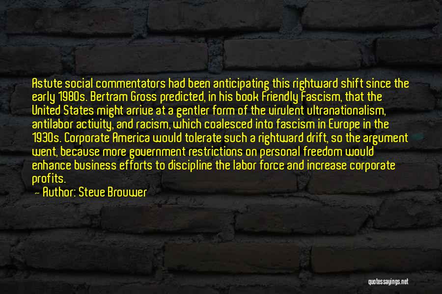 Commentators Quotes By Steve Brouwer