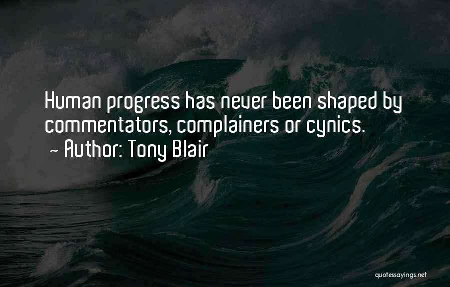 Commentators Quotes By Tony Blair