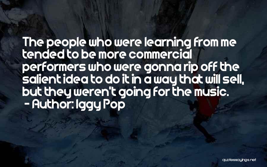 Commercial Music Quotes By Iggy Pop