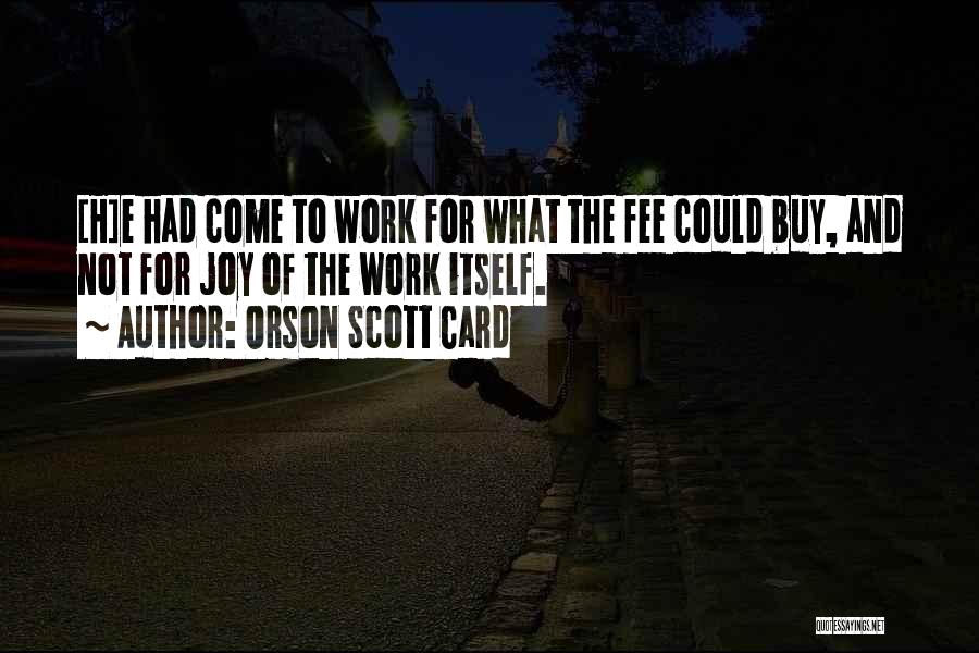 Commercialism Quotes By Orson Scott Card