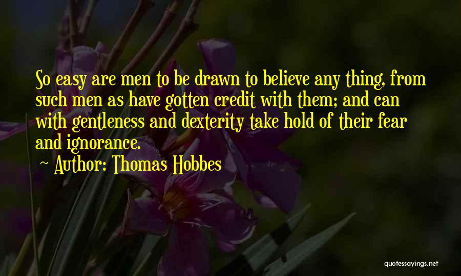 Commercially Insured Quotes By Thomas Hobbes