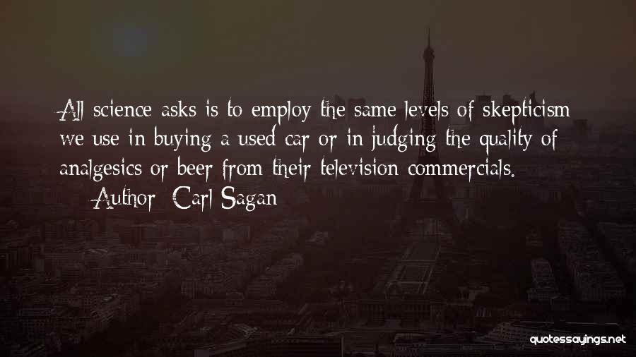 Commercials On Television Quotes By Carl Sagan