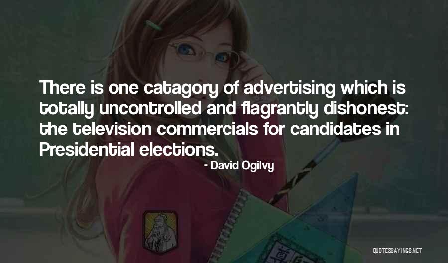 Commercials On Television Quotes By David Ogilvy