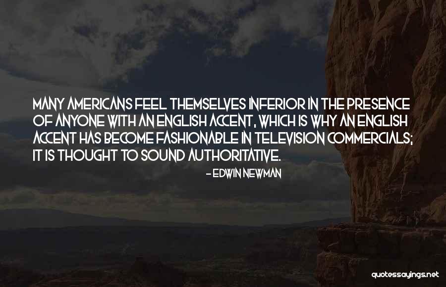 Commercials On Television Quotes By Edwin Newman