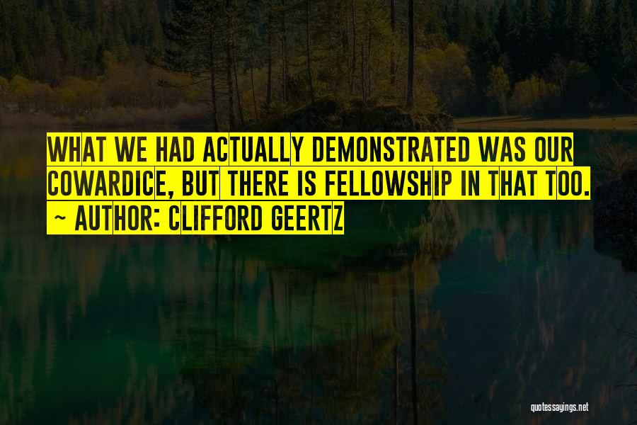 Commiseration Quotes By Clifford Geertz