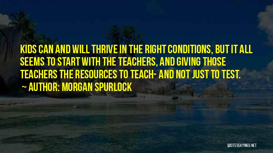 Commissie Borstlap Quotes By Morgan Spurlock