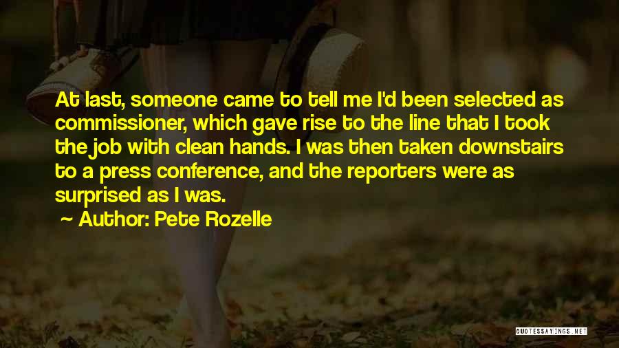 Commissioner Quotes By Pete Rozelle