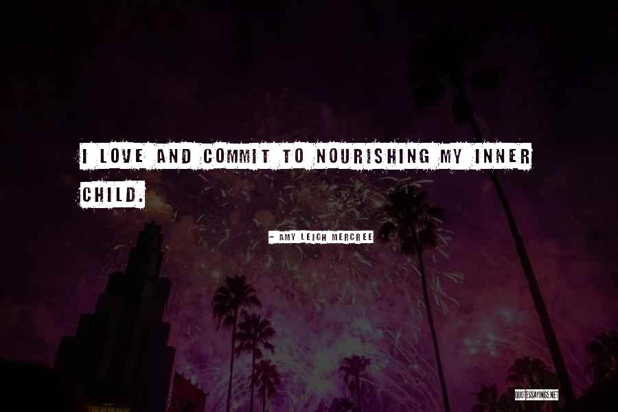 Commit Inspirational Quotes By Amy Leigh Mercree