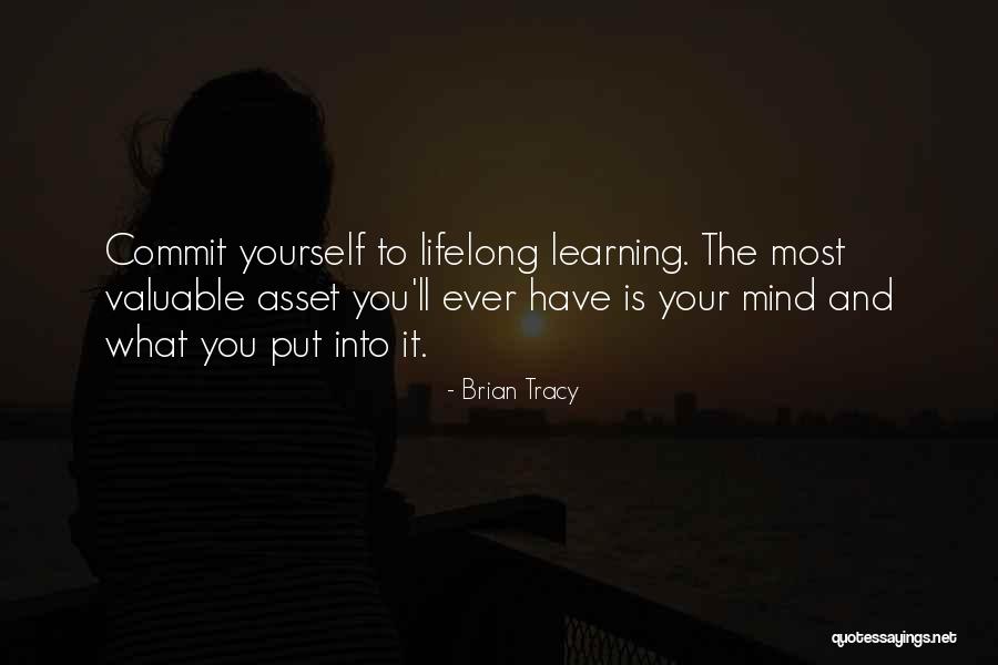 Commit Inspirational Quotes By Brian Tracy