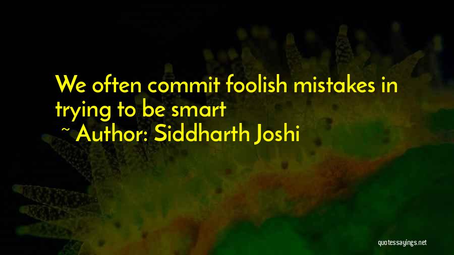 Commit Inspirational Quotes By Siddharth Joshi