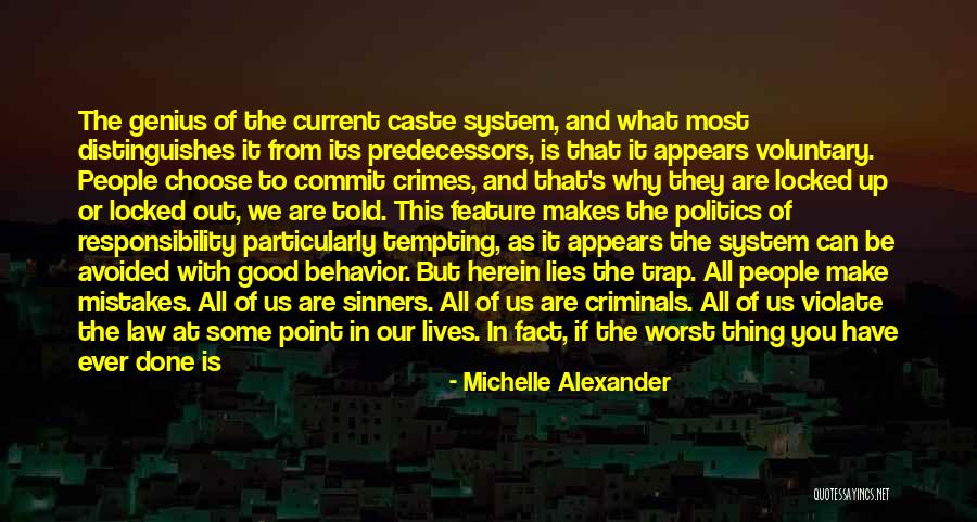 Commit Mistakes Quotes By Michelle Alexander