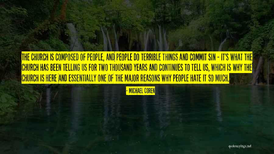 Commit Sin Quotes By Michael Coren