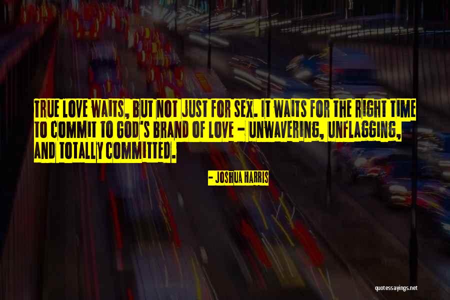 Commit To God Quotes By Joshua Harris