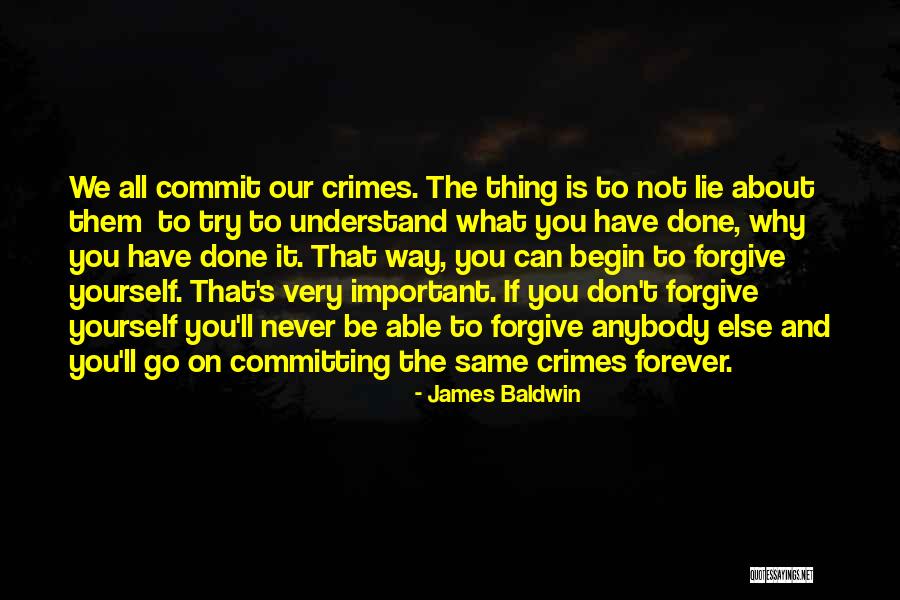 Commit Yourself Quotes By James Baldwin Commit Yourself Quotes By James Baldwin