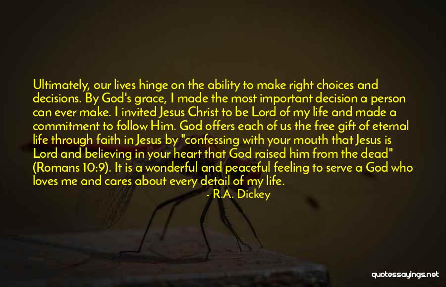 Commitment And Follow Through Quotes By R.A. Dickey Commitment And Follow Through Quotes By R.A. Dickey