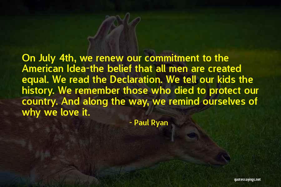 Commitment For Kids Quotes By Paul Ryan Commitment For Kids Quotes By Paul Ryan