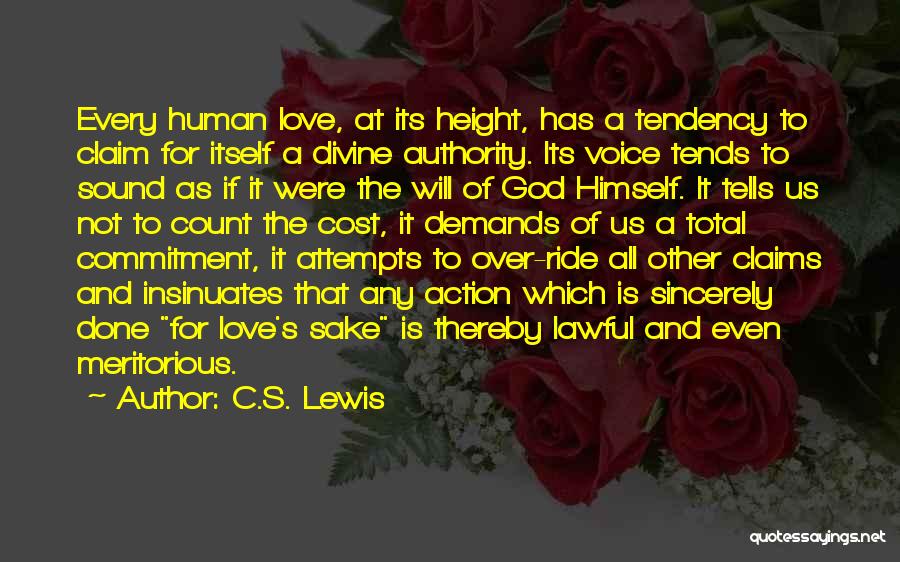 Commitment God Quotes By C.S. Lewis