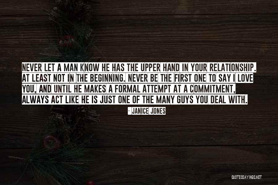 Commitment In A Relationship Quotes By Janice Jones Commitment In A Relationship Quotes By Janice Jones